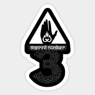 Sacred Numbers, 3 Sticker